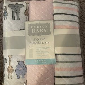 Hudson Baby swaddle wraps